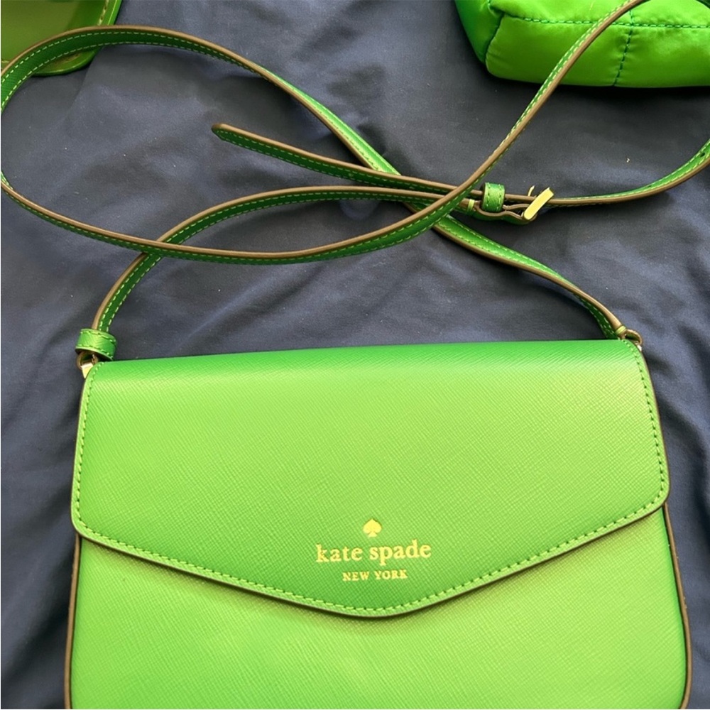 Kate Spade Lime Green Crossbody Bag